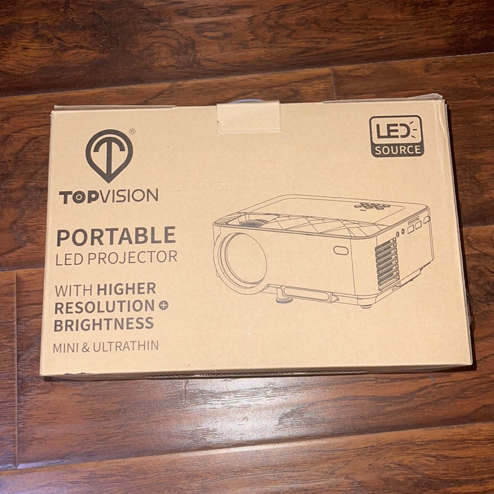 TopVision Portable LED Projector